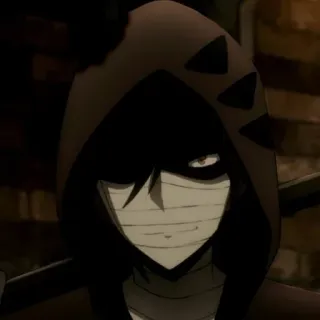 🩸 Isaac Foster (Zack) Angels of Death anime, manga, Isaac Foster, Zack, Angels of Death, horror, psychological telegram sticker