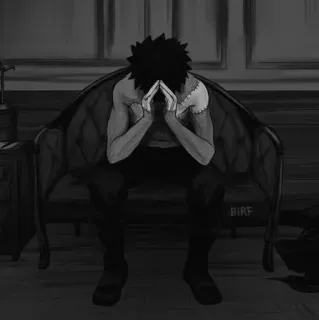 🔥 Dabi My Hero Academia anime, manga, dabi, my hero academia, villain telegram sticker