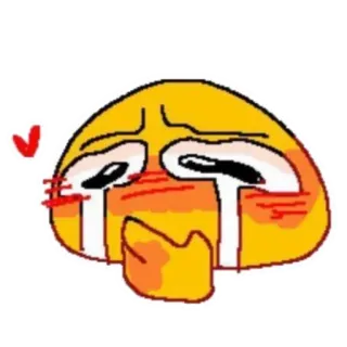 🥺 emoji, crying, sad, emotional, cute telegram sticker