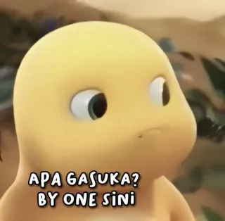 ➖ APA GASUKA? BY ONE SINI whatsapp sticker