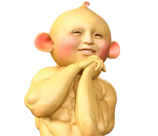 😍 gruselig, lustig, komisch, meme, seltsam, figur whatsapp sticker
