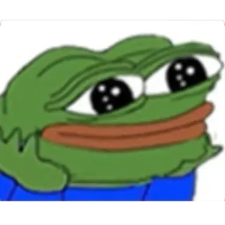 🥺 Pepe the Frog Pepe the Frog, meme, frog, internet meme, animated frog telegram sticker