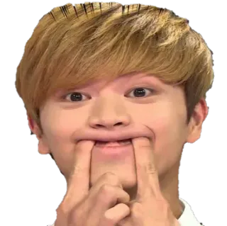 😬 cara, gracioso, dedo, gesto, meme, expresión, pícaro whatsapp sticker