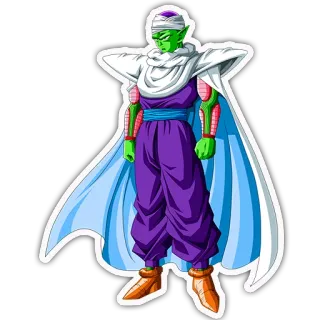 😏 Piccolo Dragon Ball Piccolo, Dragon Ball, Anime, Kartun, Stiker whatsapp sticker