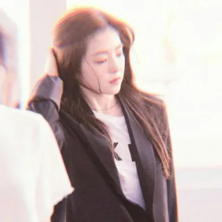 💗 K แฟชั่น, ผู้หญิง, เสื้อเบลเซอร์, เคป็อป, คนดัง telegram sticker