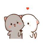 Peach Cat @TgEmojis telegram emojis ☺️