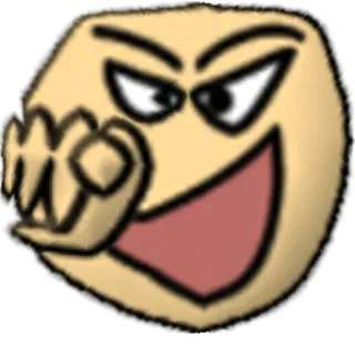 👉 Emoji, Beleidigung, Handzeichen, OK-Zeichen, Ausdruck, Gesicht telegram sticker