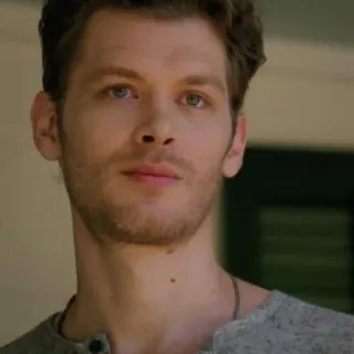 📰 Klaus Mikaelson The Originals homme, portrait, série télé, vampire, hybride, acteur, klaus telegram sticker