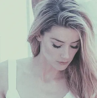 🥀 Amber Heard actress, person, celebrity, woman, blond telegram sticker