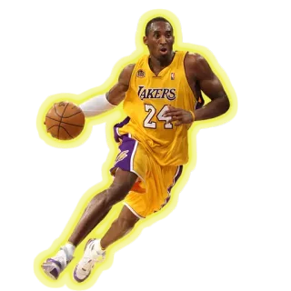 🆗 Kobe Bryant LAKERS 24 Kobe Bryant, NBA, Basketball, Lakers, Sports whatsapp sticker