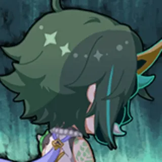😨 Xiao Genshin Impact Xiao, Genshin Impact, anime, game, character, green hair telegram sticker