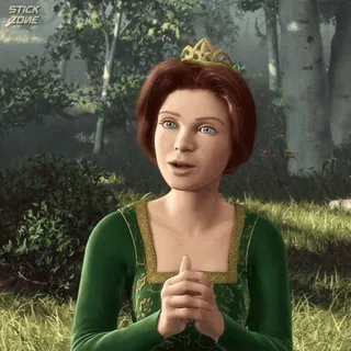 🫑 Princess Fiona Shrek princesse, Fiona, Shrek, animation, film telegram sticker