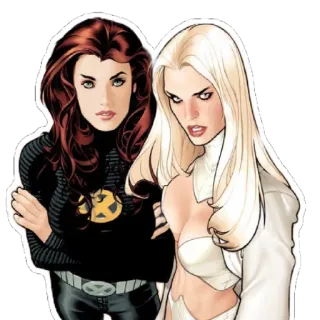 Jean Grey whatsapp stickers