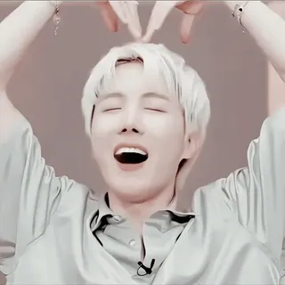 💗 J-Hope kpop, J-Hope, BTS, música, idol, coração whatsapp sticker