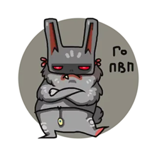 👿 Го
РВП coelho, bravo, desenho animado, animal whatsapp sticker