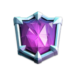 🔝 Bouclier, Violet, Défense, Protection, Jeu whatsapp sticker