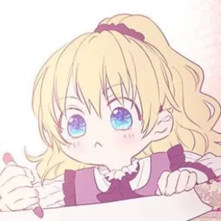 🍼 Garota anime, Desenho animado, Desenho, Kawaii, Fofo telegram sticker