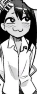 😽 Nagatoro Don't Toy With Me, Miss Nagatoro Anime, Manga, Nagatoro, Kreskówka, Postać telegram sticker