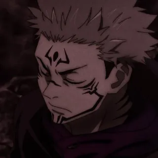 👹 Ryomen Sukuna Jujutsu Kaisen Anime, Manga, Verfluchter Geist, Dämon, König der Flüche, Jujutsu Kaisen whatsapp sticker
