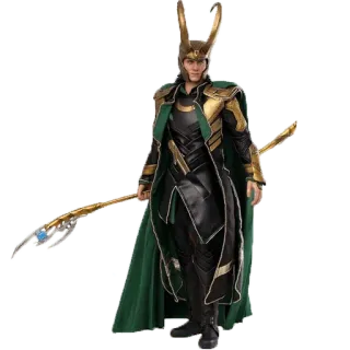 😈 Loki Loki, Marvel, superhero, villain, God of Mischief telegram sticker