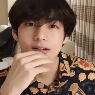 🐺 V K-Pop, Cantante coreano, BTS, Kim Taehyung telegram sticker