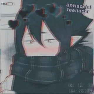 🖤 Tamaki Amajiki My Hero Academia antisocial teenager Tamaki Amajiki, My Hero Academia, Anime, Manga, Antisocial, Adolescent telegram sticker