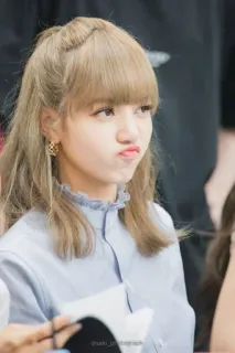 🌟 Lisa K-pop, Chanteuse, Célébrité, Femme, Idole telegram sticker
