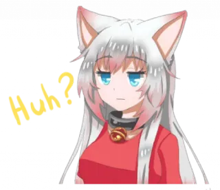 Lily – Tsundere Neko  telegram stickers