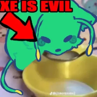 ❇️ Coke IS EVIL cola, zło, jedzenie, napój, mem telegram sticker