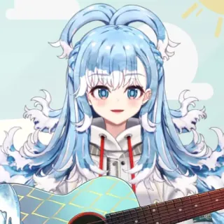 💧 Kobo Kanaeru 动漫, 虚拟主播, Kobo Kanaeru, Hololive, 角色, 女孩 telegram sticker