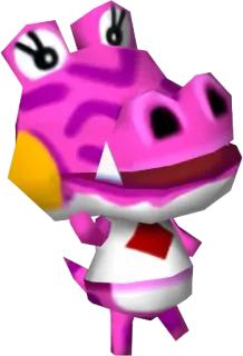 🐊 Alli Animal Crossing alligator, animal crossing, cartoon, videospiel, charakter telegram sticker