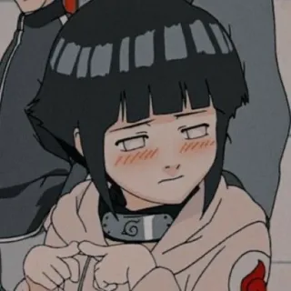 😊 Hinata Hyuga Naruto Anime, Manga, Ninja, Carino, Timido telegram sticker