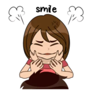 😣 アニメ, 怒り, 動揺, イライラ, 感情的, 女性, 蒸気, ぷんぷん telegram sticker
