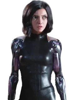 🤔 Alita Alita: Battle Angel Ficção científica, Cyborg, Anjo de batalha, Robô, Mangá, Anime whatsapp sticker
