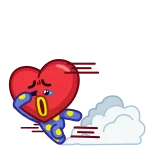 😢 Tata BT21, cute, cartoon, sticker, heart, sad telegram sticker