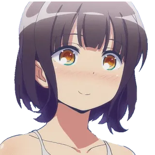 ☺️ anime, girl, cute, manga, character whatsapp sticker