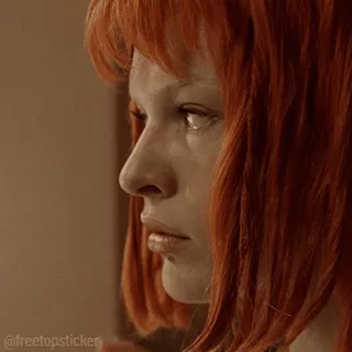 🤨 Leeloo The Fifth Element telegram sticker