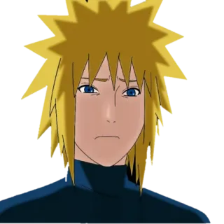 ☹ Minato Namikaze Naruto Anime, Personaggio, Minato, Naruto, Hokage telegram sticker