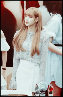🐬 Lisa kpop, música, ídolo, cantora, feminino, celebridade, fã whatsapp sticker