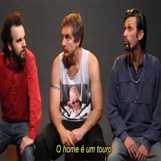 💆‍♂️ O home é um touro hombres, retrato, expresión, sentado telegram sticker