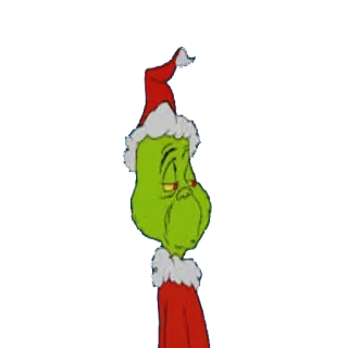 🎅 Grinch Grinch, Navidad, dibujos animados, fiesta, Dr. Seuss, festivo telegram sticker