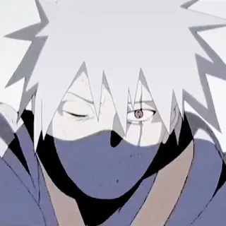 🗡️ Kakashi Hatake Naruto anime, naruto, kakashi, ninja, manga telegram sticker