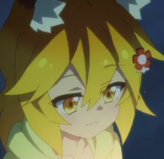 🦊 Senko The Helpful Fox Senko-san Anime, Renard, Kawaii, Mignon, Personnage, Senko-san whatsapp sticker