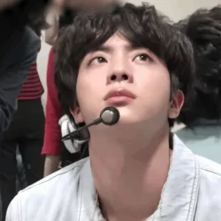 🐚 Jin kpop, cantante, celebrità, idol, musica, bts, persona telegram sticker
