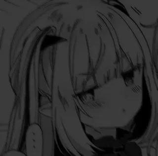 📓 Anime, Manga, Mädchen, Finger, Mittelfinger, Beleidigend telegram sticker