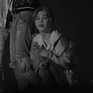🖇 Park Jimin Idol K-Pop, K-Pop, Cantante, Artista, Música whatsapp sticker
