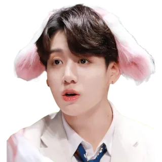 😱 Jungkook kpop, Hase, Idol, Koreanisch, Musik, Sänger, süß, Jungkook telegram sticker
