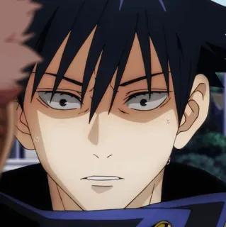 ♣️ Megumi Fushiguro Jujutsu Kaisen Anime, Manga, Zauberer, Ernst, Fushiguro telegram sticker