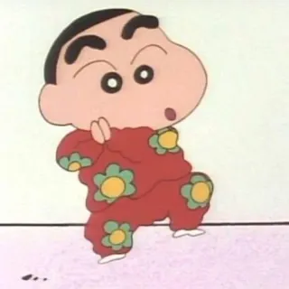 🌱 Shin-chan Anime, Cartoni animati, Carino, Shin-chan, Bambino whatsapp sticker