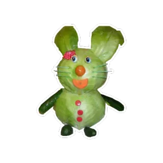 🤩 food, art, vegetable, design, creative, bunny, cute telegram sticker